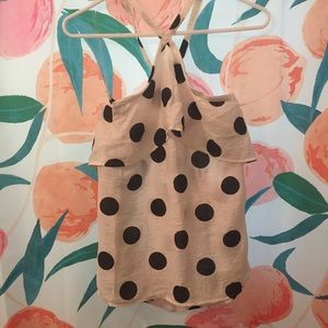 Tart tank B/W polkadot L pics don’t do it justice!